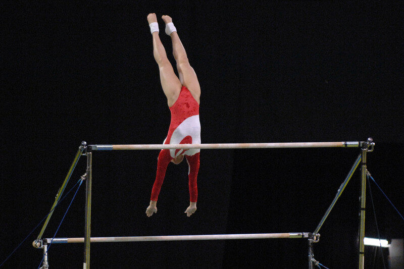 Uneven Bars Athlete