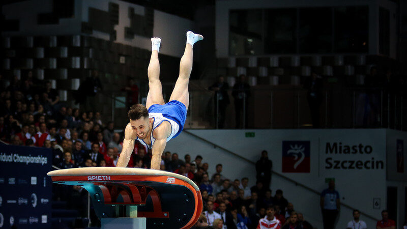 Gymnastics vault