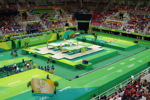 trampoline gymnastics
