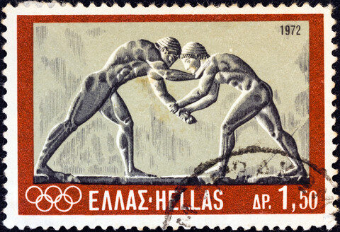 ancient wrestling