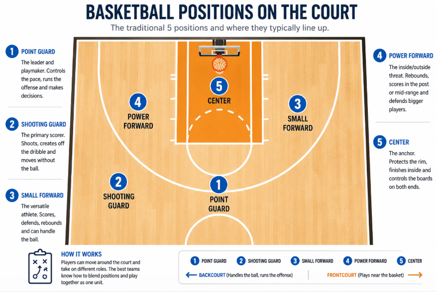 basketball positions explained