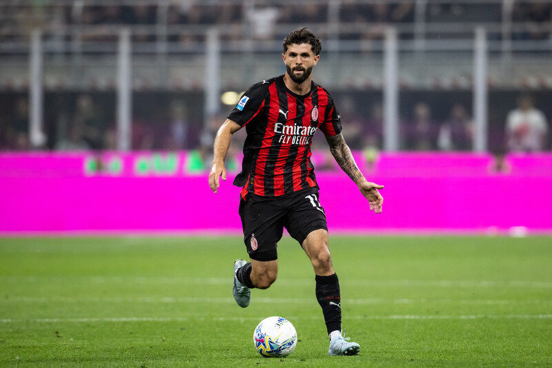 Christian Pulisic with AC Milan Christian Pulisic with AC Milan