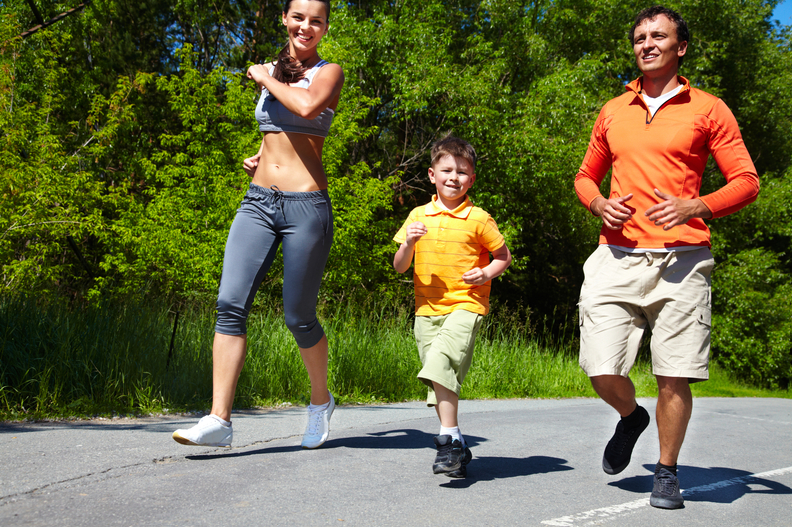 family running