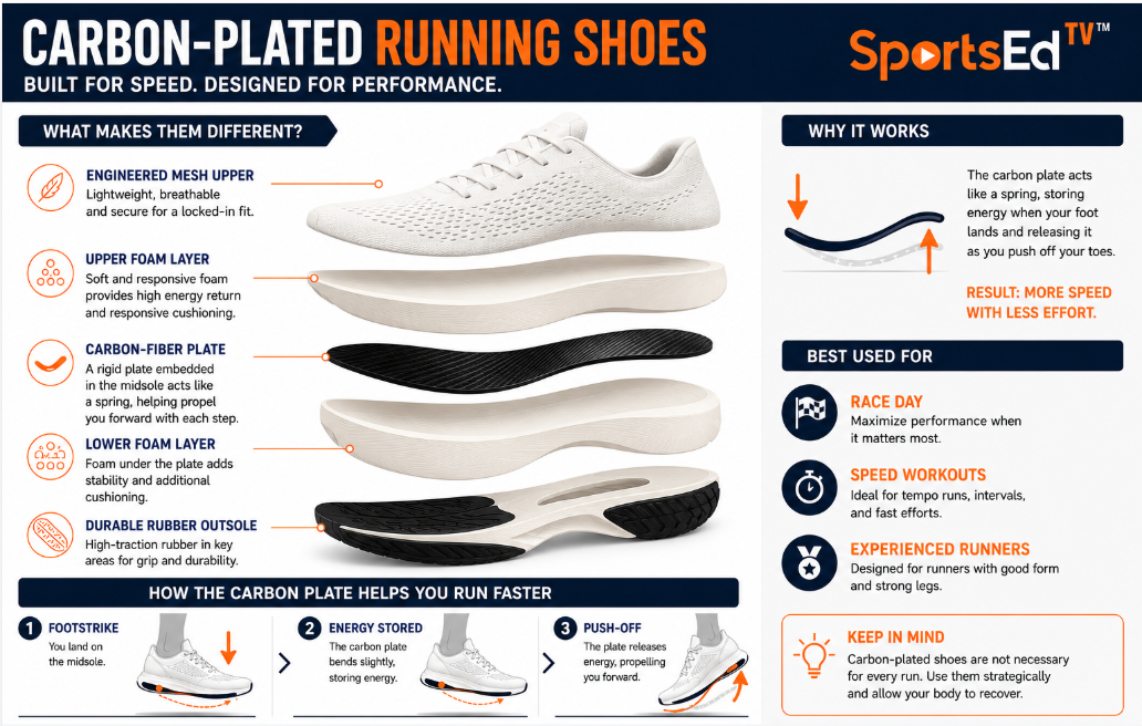carbon plated running shoes