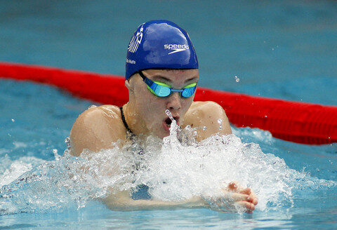 Breaststroke swimmer